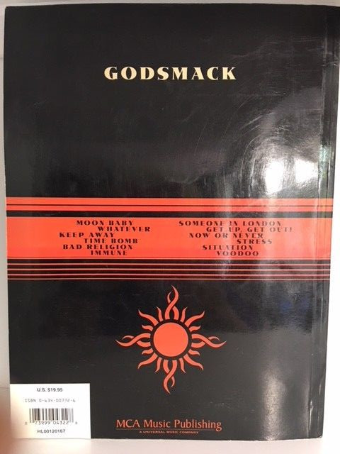 Guitar Recorded Versions: Godsmack (1999, Paperback)