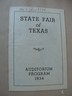 RARE 1920s ABILENE TEXAS MEMORABILIA SCRAPBOOK W/ COLLEGE FOOTBALL PROGRAMS