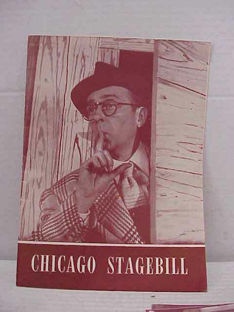 7 Vintage 1940's CHICAGO STAGEBILL Theater Memorabilia Pal Joey & Others