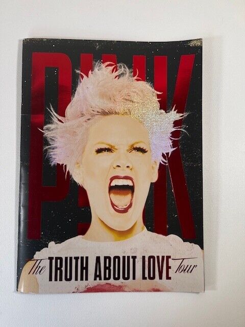 Pink The Truth About Love Tour Program Book 2013 and Comic Book