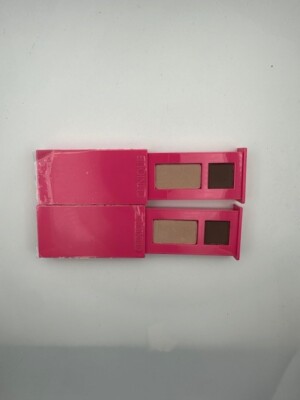 2x CLINIQUE Day Into Date Duo Eye Shadow Travel Size 0.06 oz / 1.7g NWOB
