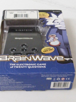 EINSTEIN Brainwave the Electronic Game of 20 Questions