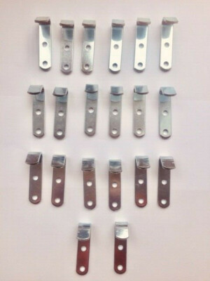 15 x Flachhaken 60 x 2 mm Nirosta Planenhaken Haken Anhängerhaken Abspannhaken