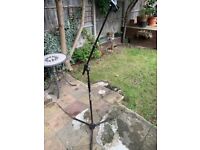 Professional Microphone Stand with Arm - Tall & Heavy Duty