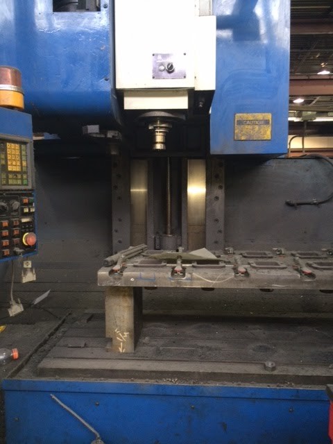 LARGE 65 X 25  CNC VMC SUPERMAX MAX 8 VERTICAL MACHINING CENTER - Fanuc Control