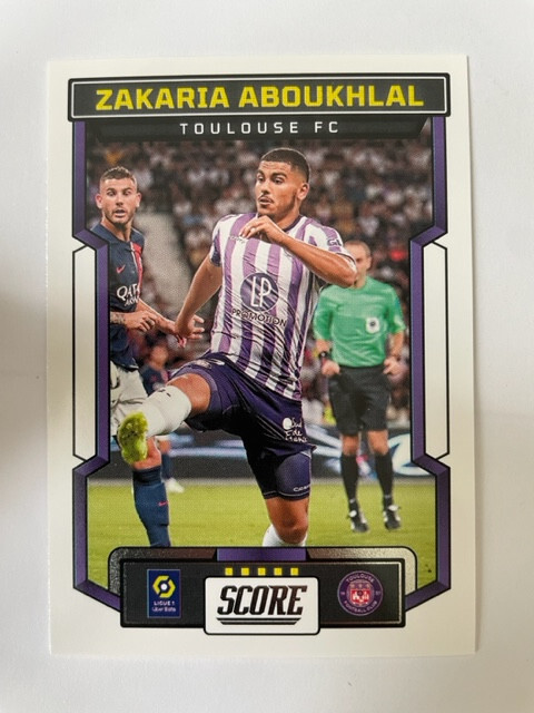 Panini Score Ligue 1 2023-24 - Aboukhlal - Toulouse Fc #194