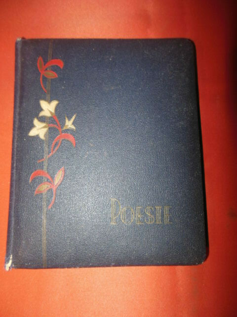 Handschriftliches altes POESIE-ALBUM. ab 1940   Sütterlin ?