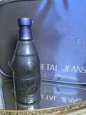 Metal Jeans Men Versace edt 75 ml. Vintage 2001. Sealed bottle and bag.