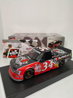 NASCAR 2023 BRETT MOFFITT #34 TALLADEGA WIN FR8AUCTIONS .COM 1/24 TRUCK