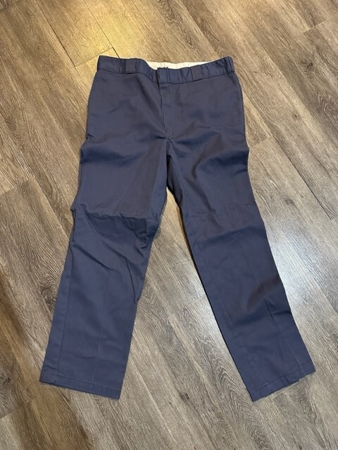 Men's Navy Dickies 874 Original Fit Pants Size 38x32 #G11 | eBay