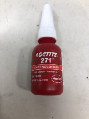 Loctite 27121 Red 135380 Low Viscosity High Strength Threadlocker, 10 ml