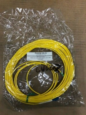 Fiberdyne SM Simplex Cable 3mm LC/UPC FC/APC 10 meters NEW Lot of 3