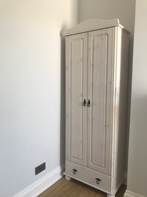 White Farley 2 Door Wardrobe By Hokku Designs In Wimbledon