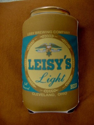 Leisy's Beer Can Koozie, Wrap, Insulator -