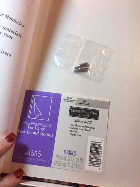 Photo Album Scrap Book Hallmark HISTORIC OLYMPIC POSTER  ~ NEW IN BOX