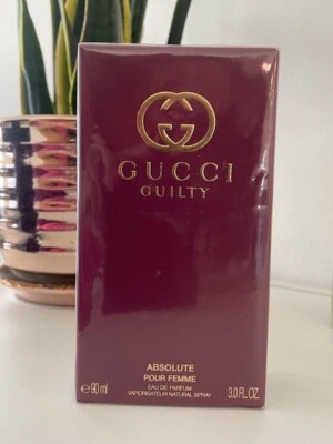 Gucci Guilty Absolute Pour Femme 3.0 FL Oz. EDP  New in Box