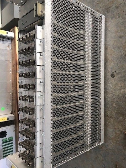 (11) Axis 241Q Blade network video servers plus housing/chasis