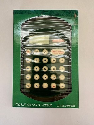 Vintage Golf Calculator - NEW in Original Gift Box