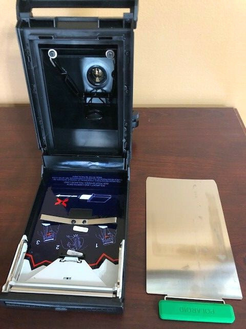 Vintage Polaroid Palette Film Unit -- Instant Land Camera Back / Adapter