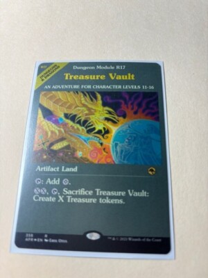 Treasure Vault (Dungeon Module) Adventures in the Forgotten Realms Foil