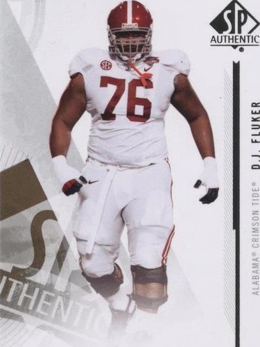 2013 SP Authentic D.J. Fluker #86