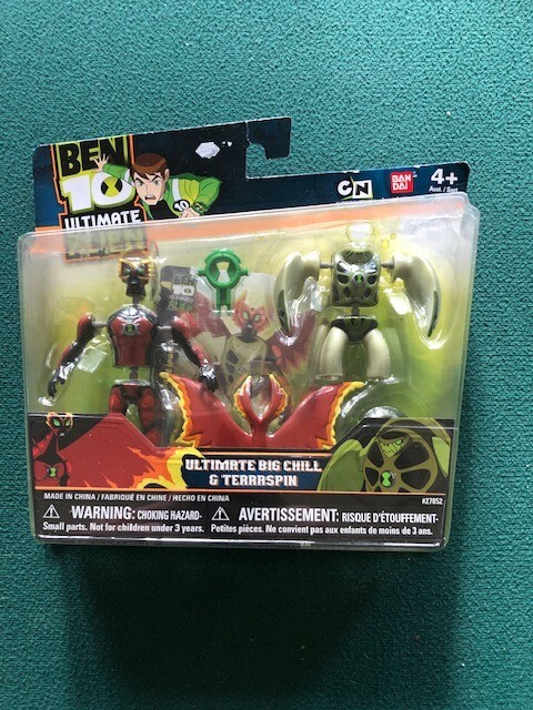 Ben 10 Ulitmate Alien - Big Chill & Terraspin -