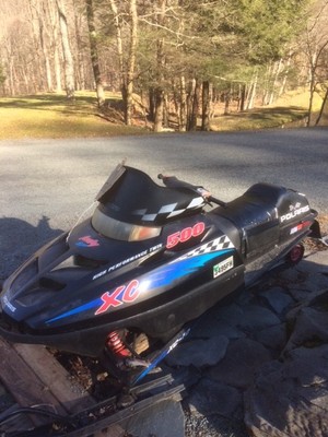 Polaris XC 500 snowmobile