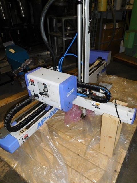 Star Automation NP-800FIII Servo/Pneumatic Robot, 50-220 ton, Yr. 2007, ZAG#8183