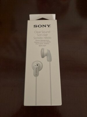 Sony Clear Sound Stereo Wired Earbuds Headphones1.5mm White