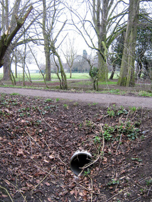 Photo 6x4 Overflow for Golden Brook Long Eaton For a long time I had just c2009
