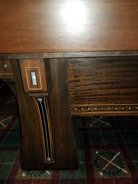 Antique Brunswick Billiards 10'Arcade 3 Cushion Billiards Table