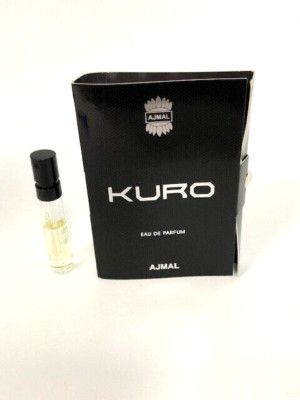 AJMAL Perfume KURO for Mem 0.05 oz 1.5ml EDP Spray NEW ON CARD