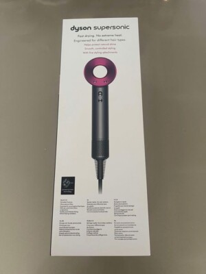 Dyson Supersonic Hair Dryer (Iron/Fuchsia)