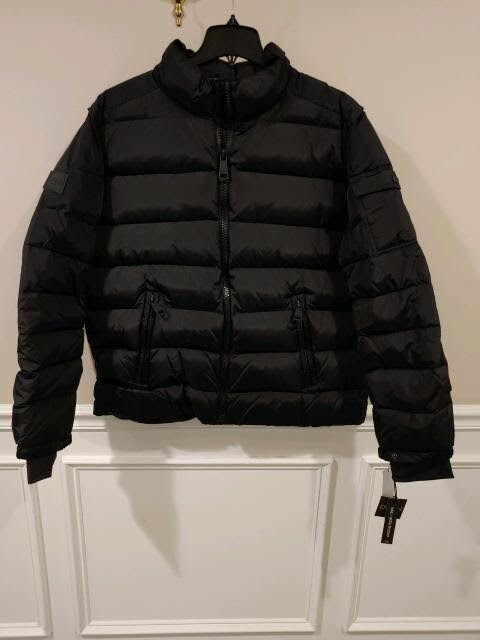 Pre-owned Sam . Men's Trail Matte Down Puffer Coat Jacket Black Size Xxlnwt Orig $475