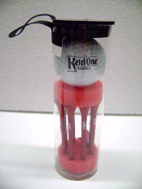 Ketel One Golf Ball Tee sets Lot of 2 New Old Stock New In Package