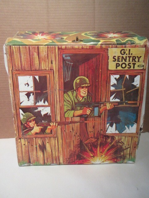 Vintage lot of G.I.Joe and Sentry Post