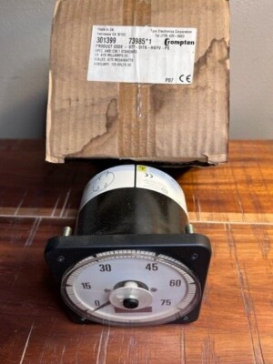 Crompton 077-DITA-HGYV-PS 0 - 75 MW Megawatt Meter *NEW*