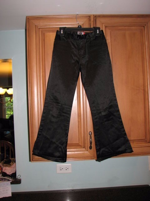 Black Satiny Pants from Arizona Jean Co. Size Girls 7