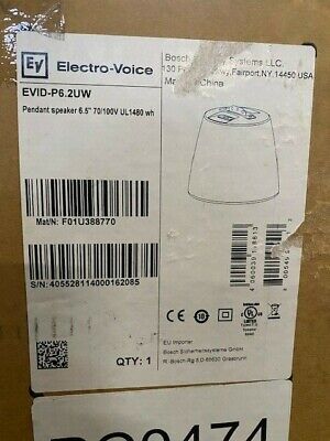 Electro-Voice EVID-P6.2 - 6.5'' Pendant Speaker (White)