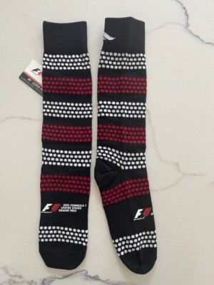 Formula 1 F1 2015 United States GP Socks Black