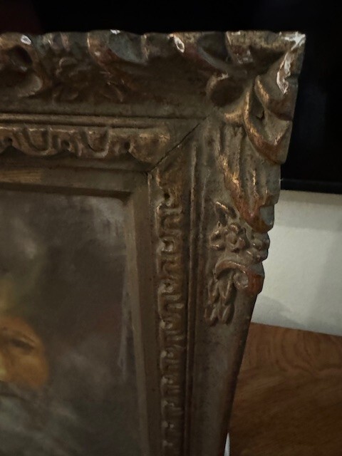 John Flores 1974 original painting signed/framed