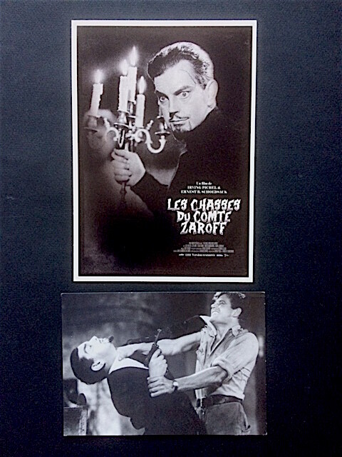 Les Chasses Du Comte Zaroff - Schoedsack 1932 - Affichette CartonnÃ©E + Photo
