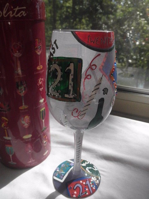 NIB, Lolita the wine collection 21 BIRTHDAY, LOVE MY WINE