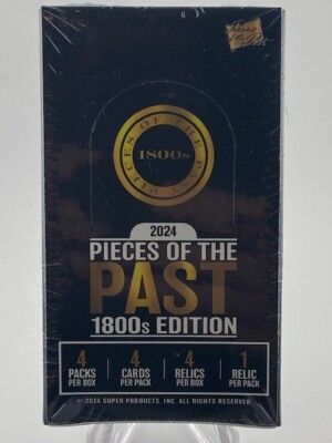 2024  PIECES OF THE PAST - 1800s EDITION  ONE (1) X FACTORY SEALED BOX