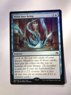 MTG Ugin's Fate  - Write into Being