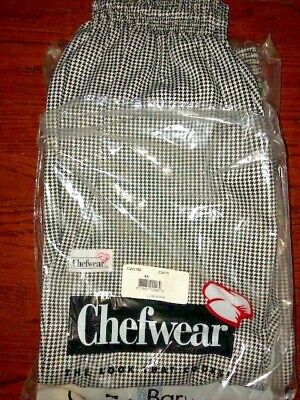 NEW Chefwear CW3150 Womens Cotton Elastic Waist Pant Multiple sizes