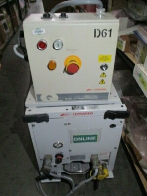 BOC Edwards QDP40 Dry Mechanical Vacuum Pump w/ Q Series 2- MCM Controller LAM