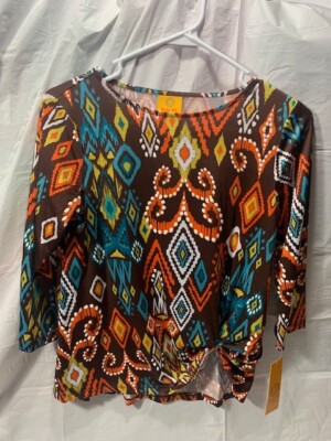 Womens Ruby Rd  Long Sleeve Top PS