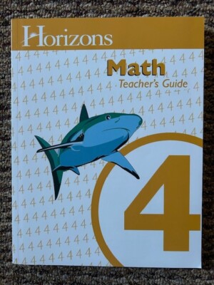 Horizons Math 4 Teacher's Guide, Alpha Omega Publications, 2020 Printing