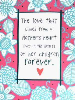 ''How Grateful I Am For All the Love You've Given Me'' MOTHER'S DAY CARD by RPG